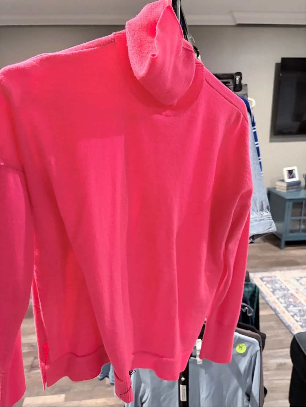 J. Crew coral 🪸 Turtleneck Sweater